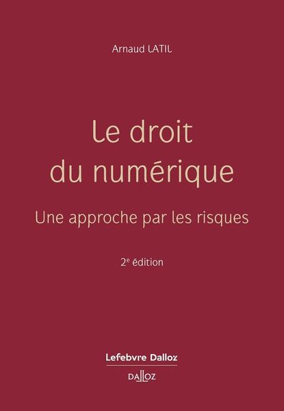 Produktbild: Le Droit du Numerique : Une Approche Par les Risques (2e Edition)
