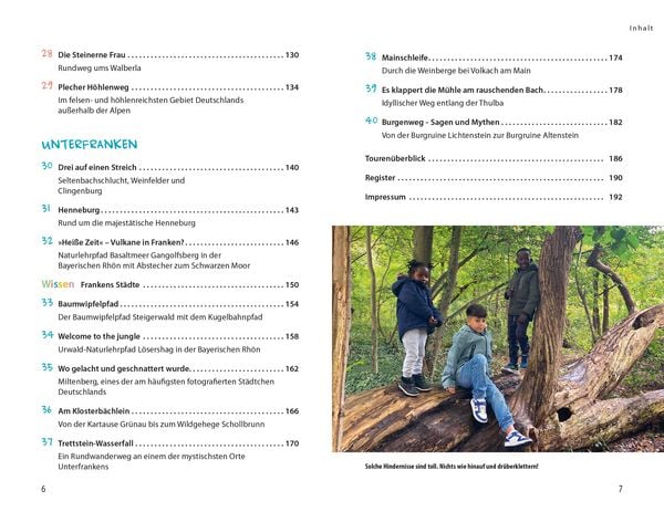 Produktbild: Wanderspa&szlig; mit Kindern Franken