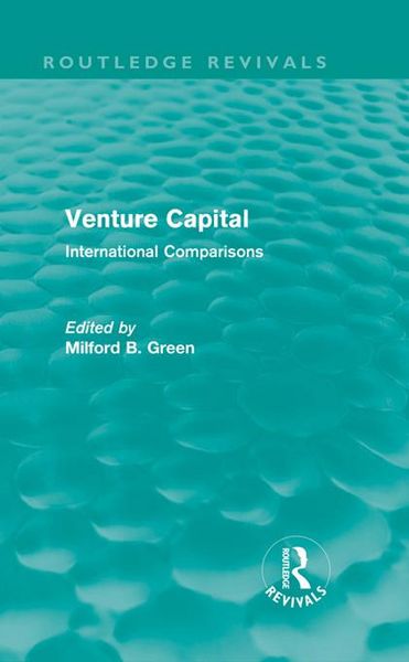 Produktbild: Venture Capital (Routledge Revivals)