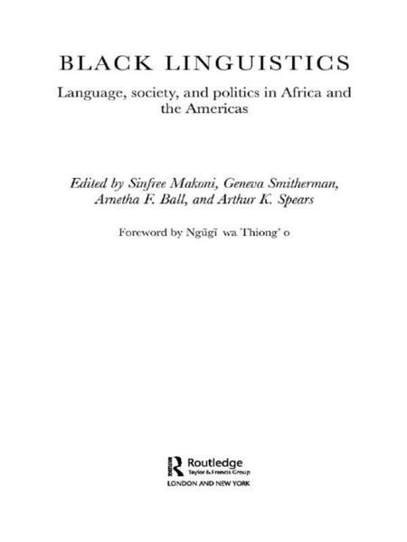 Produktbild: Black Linguistics