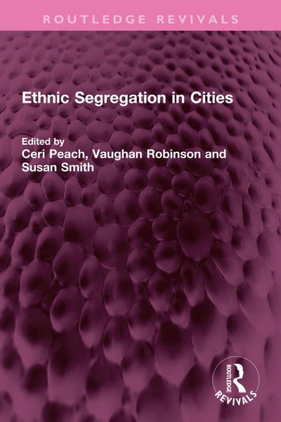 Produktbild: Ethnic Segregation in Cities