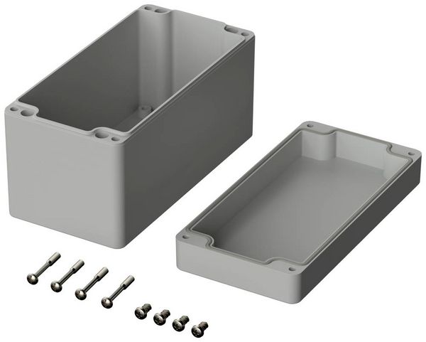 Produktbild: Bopla EUROMAS T 235 03235000 Industrie-Geh&auml;use 160 x 80 x 90 ABS Lichtgrau (RAL 7035) 1St.