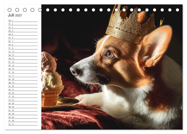 Produktbild: Tierisch genial (Tischkalender 2027 DIN A5 quer), CALVENDO Monatskalender