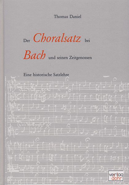 Produktbild: Der Choralsatz bei Bach und seinen Zeitgenossen