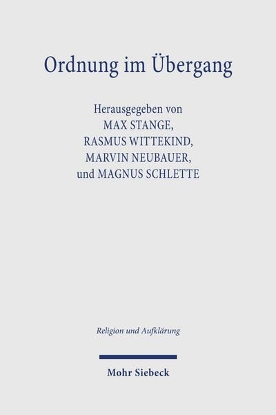 Produktbild: Ordnung im &Uuml;bergang