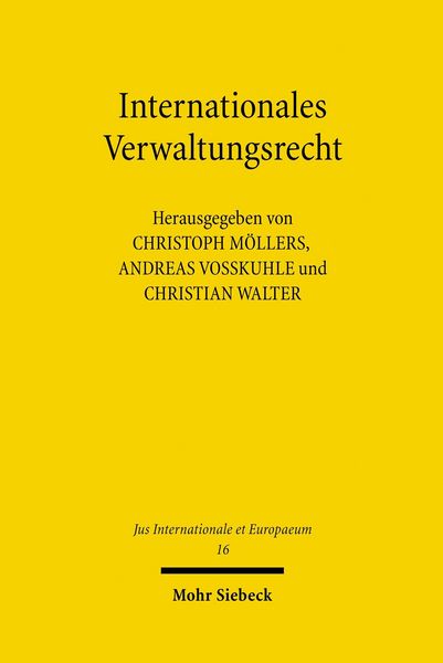 Produktbild: Internationales Verwaltungsrecht