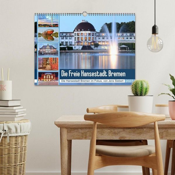 Produktbild: Die Freie Hansestadt Bremen (Wandkalender 2027 DIN A3 quer), CALVENDO Monatskalender