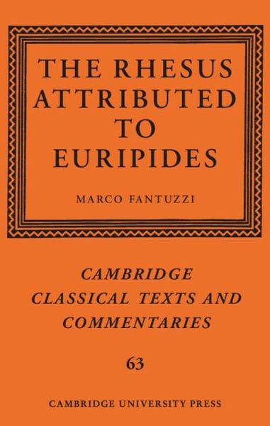 Produktbild: Rhesus Attributed to Euripides