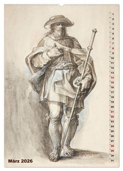 Produktbild: Jesus und die zw&ouml;lf Apostel (hochwertiger Premium Wandkalender 2026 DIN A2 hoch), Kunstdruck in Hochglanz