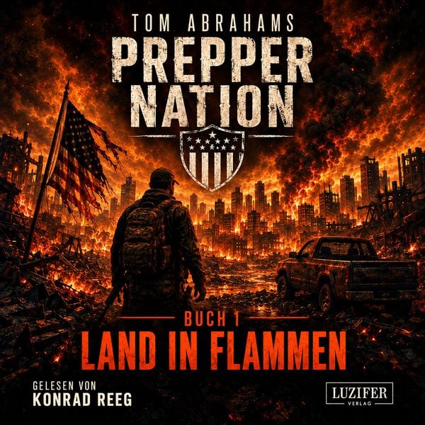 Produktbild: LAND IN FLAMMEN (Prepper Nation 1)