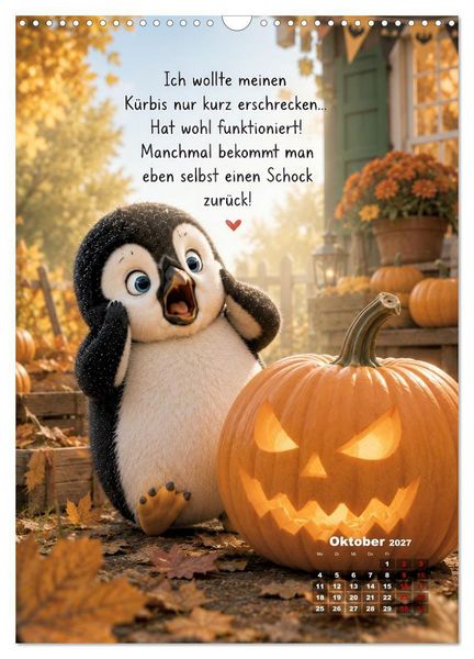 Produktbild: Oscar - Lachen ist die beste Jahreszeit (Wandkalender 2027 DIN A3 hoch), CALVENDO Monatskalender