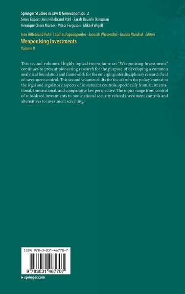 Produktbild: Weaponising Investments