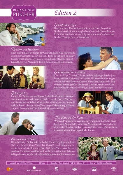 Produktbild: Rosamunde Pilcher Edition 2 [3 DVDs]
