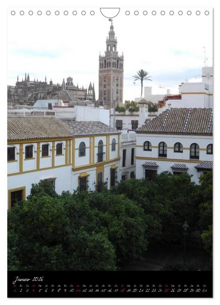 Produktbild: Sevilla (Wandkalender 2026 DIN A4 hoch), CALVENDO Monatskalender
