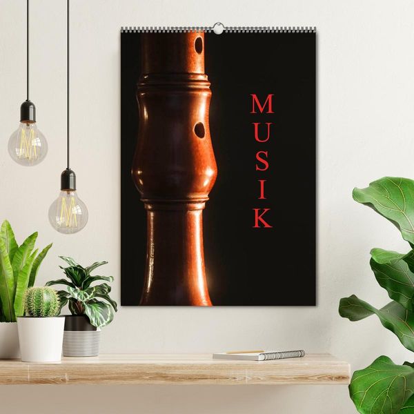 Produktbild: Musik (Wandkalender 2026 DIN A2 hoch), CALVENDO Monatskalender