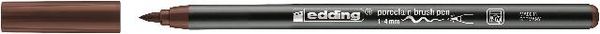 Produktbild: Porzellan-Pinselstift edding 4200, braun 1-4 mm