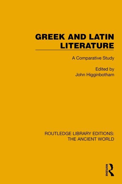 Produktbild: Greek and Latin Literature