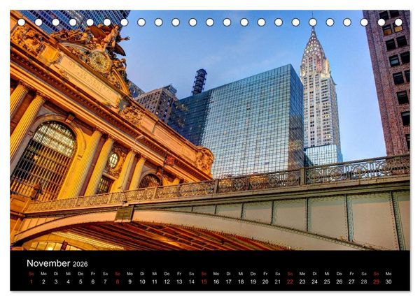 Produktbild: Zu Besuch in New York (Tischkalender 2026 DIN A5 quer), CALVENDO Monatskalender