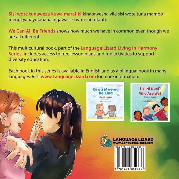 Produktbild: We Can All Be Friends (Swahili-English)