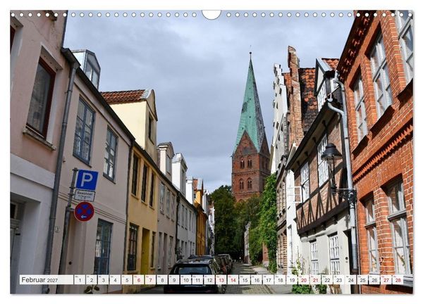 Produktbild: L&uuml;beck, die sehenswerte Hansestadt an der Ostsee (Wandkalender 2027 DIN A3 quer), CALVENDO Monatskalender