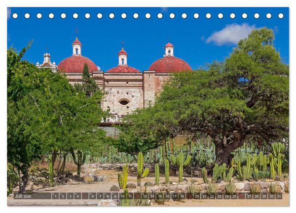 Produktbild: Mexiko, eine Fotoreise (Tischkalender 2026 DIN A5 quer), CALVENDO Monatskalender