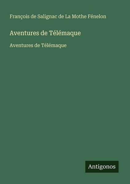 Produktbild: Aventures de T&eacute;l&eacute;maque