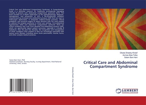 Produktbild: Critical Care and Abdominal Compartment Syndrome