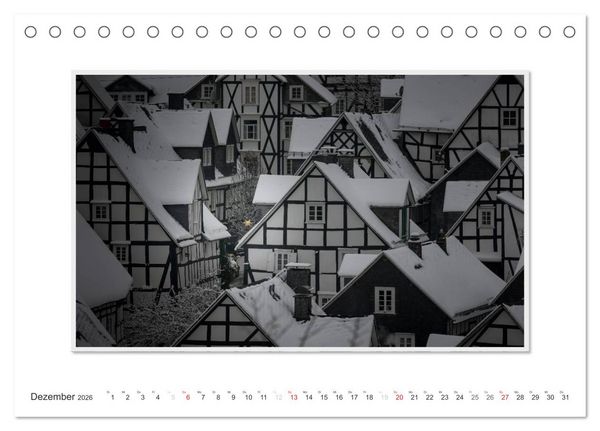 Produktbild: Emotionale Momente: Freudenberg &ndash; Ansichten einer Stadt. (Tischkalender 2026 DIN A5 quer), CALVENDO Monatskalender