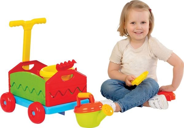 Produktbild: Outdoor Active Nachziehwagen mit Eimergarnitur 6-teilig