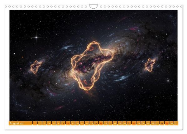 Produktbild: Kosmische Anomalien (Wandkalender 2027 DIN A3 quer), CALVENDO Monatskalender