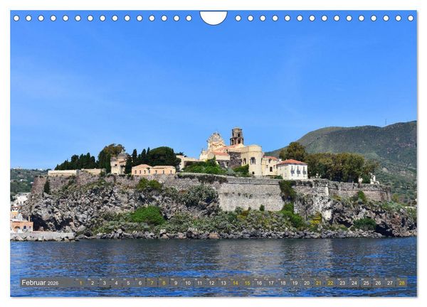 Produktbild: Das &Auml;olische Archipel - Inseln vom Vulkan geboren (Wandkalender 2026 DIN A4 quer), CALVENDO Monatskalender