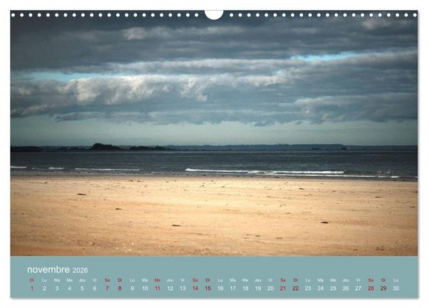 Produktbild: Sillonnez la plage (Calendrier mural 2026 DIN A3 vertical), CALVENDO calendrier mensuel