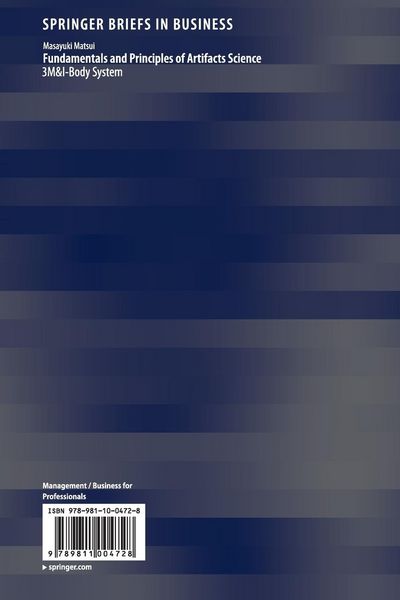 Produktbild: Fundamentals and Principles of Artifacts Science