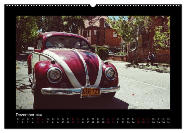 Produktbild: Retro Cars (Wandkalender 2026 DIN A2 quer), CALVENDO Monatskalender