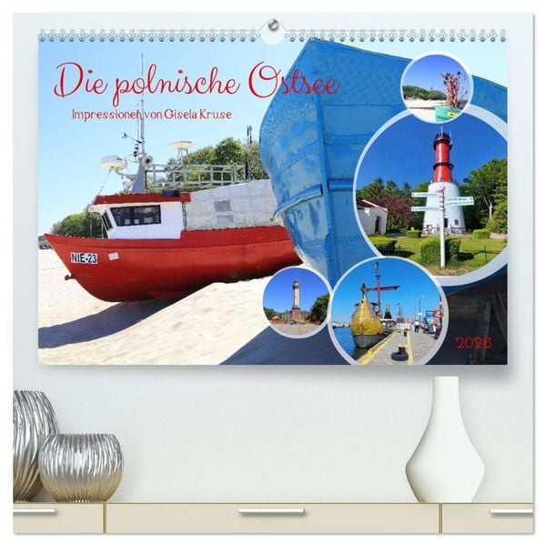 Produktbild: Die polnische Ostsee (hochwertiger Premium Wandkalender 2026 DIN A2 quer), Kunstdruck in Hochglanz