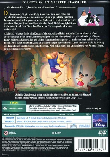 Produktbild: Ein K&ouml;nigreich f&uuml;r ein Lama - Disney Classics