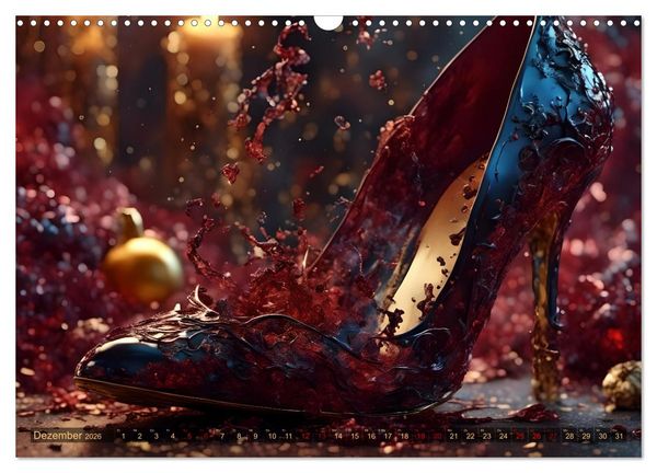 Produktbild: High Heels in Szene gesetzt (Wandkalender 2026 DIN A3 quer), CALVENDO Monatskalender