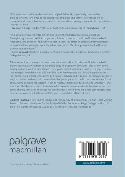 Produktbild: Education Policy and Power-Sharing in Post-Conflict Societies