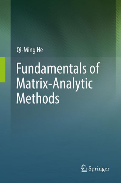 Produktbild: Fundamentals of Matrix-Analytic Methods