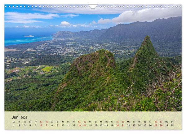 Produktbild: Hawaii - Eindr&uuml;cke von Big Island, Kauai & Oahu (Wandkalender 2026 DIN A3 quer), CALVENDO Monatskalender