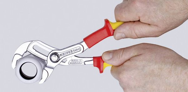 Produktbild: Knipex Cobra 87 26 250 Wasserpumpenzange Schl&uuml;sselweite (metrisch) 46mm 250mm