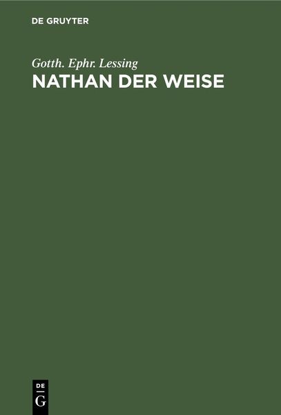 Produktbild: Nathan der Weise