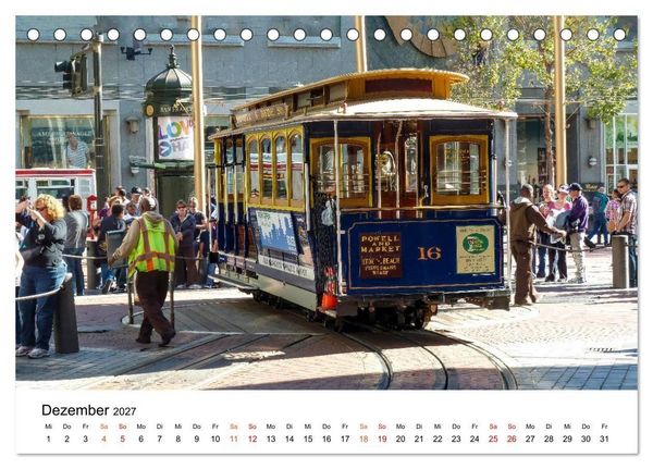 Produktbild: TRAM CLASSICS - Stra&szlig;enbahn Nostalgie (Tischkalender 2027 DIN A5 quer), CALVENDO Monatskalender