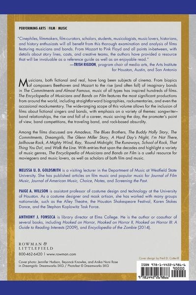Produktbild: Encyclopedia of Musicians and Bands on Film