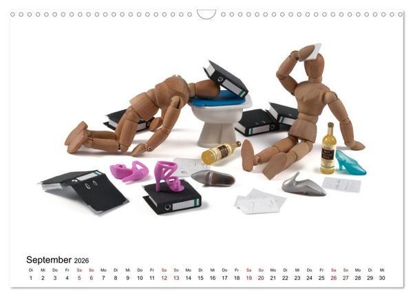 Produktbild: Ich liebe meinen Job auch dieses Jahr (Wandkalender 2026 DIN A3 quer), CALVENDO Monatskalender