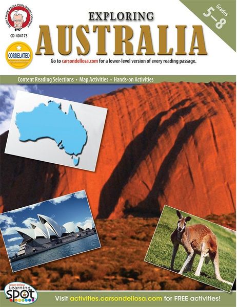 Produktbild: Exploring Australia, Grades 5 - 8