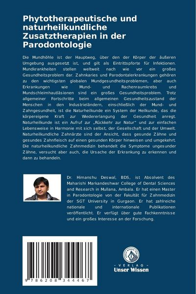Produktbild: Phytotherapeutische und naturheilkundliche Zusatztherapien in der Parodontologie
