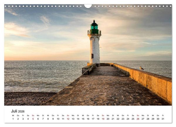 Produktbild: Normandie - Land am Meer (Wandkalender 2026 DIN A3 quer), CALVENDO Monatskalender