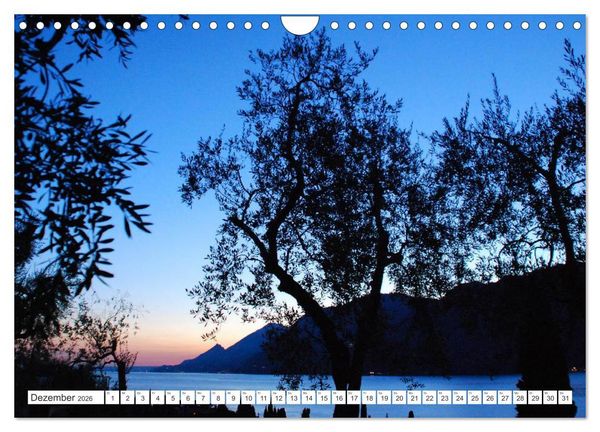 Produktbild: Traumkulisse Gardasee (Wandkalender 2026 DIN A4 quer), CALVENDO Monatskalender