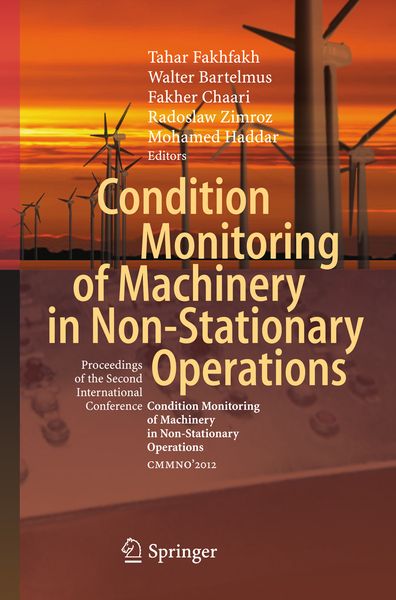Produktbild: Condition Monitoring of Machinery in Non-Stationary Operations